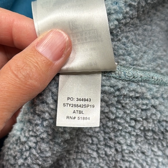 Patagonia Better Sweater Heathered Blue Full Zip Jacket Size Small - Picture 9 of 9